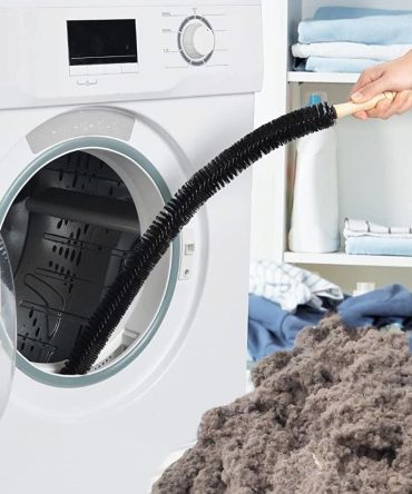 1pc Dryer Vent Cleaner Kit Lint Remover Brush, Dryer Lint Brush Vent Trap Cleaner Tools, Long Flexible Refrigerator Coil Brush