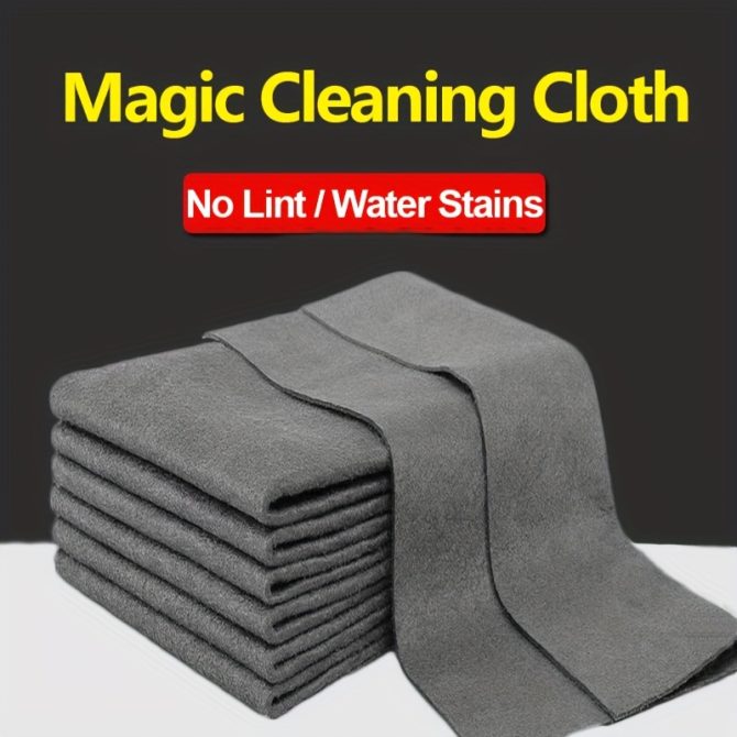 1pc Thickened Magic Cleaning Cloth For Countertop Window Glass, Cleaning Tool For Home Car Boat, Kitchen Accessories - Image 17