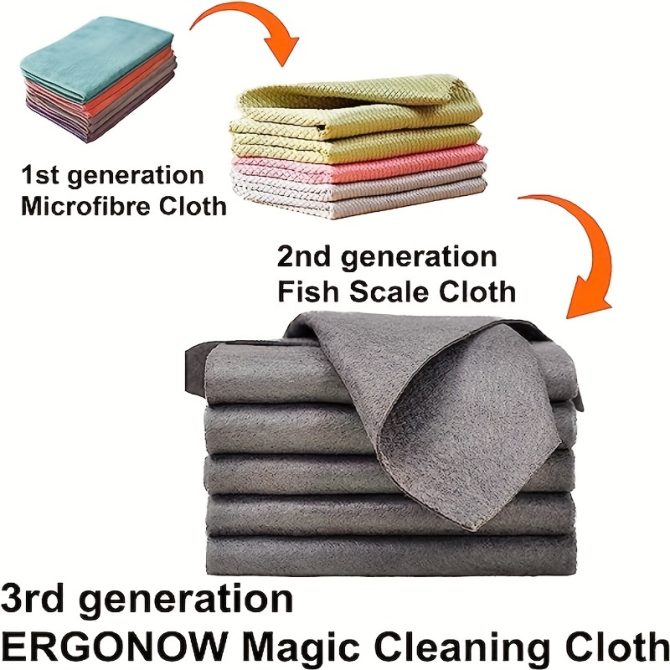 1pc Thickened Magic Cleaning Cloth For Countertop Window Glass, Cleaning Tool For Home Car Boat, Kitchen Accessories - Image 21