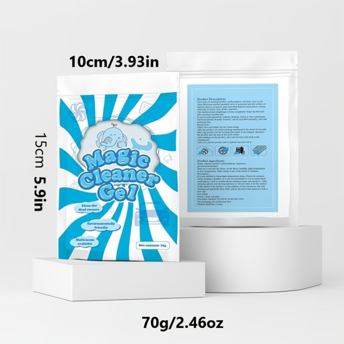 RV Super Clean Slime Dust Cleaner, Reusable Magic Air Outlet Dust Soft Mud70g/160g/200g , Universal Gel Dust Slime Cleaner For Car Vents - Image 17