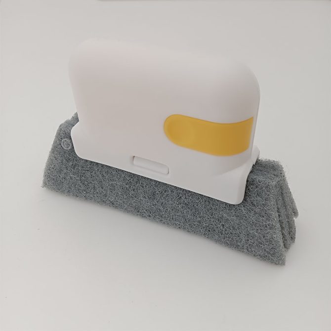 2 in 1 Groove Cleaning Tool Window Frame Door Groove Cleaning Brush Sliding Door Track Cleaning Tools Hand-held Crevice Cleaner - Image 6