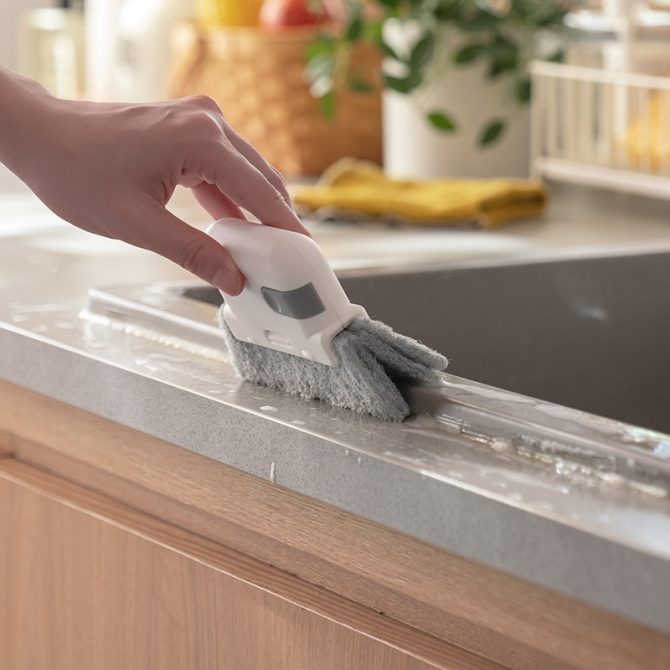 2 in 1 Groove Cleaning Tool Window Frame Door Groove Cleaning Brush Sliding Door Track Cleaning Tools Hand-held Crevice Cleaner - Image 11