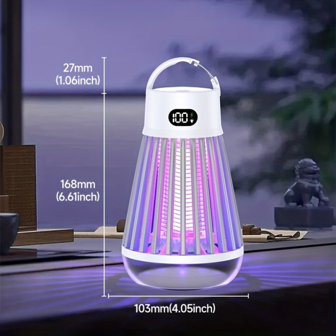 Bug Zapper; Mosquito Zapper Outdoor; Bug Zapper Outdoor Electric; Insect Fly Traps; Fly Zapper; Mosquito Killer For Patio - Image 9