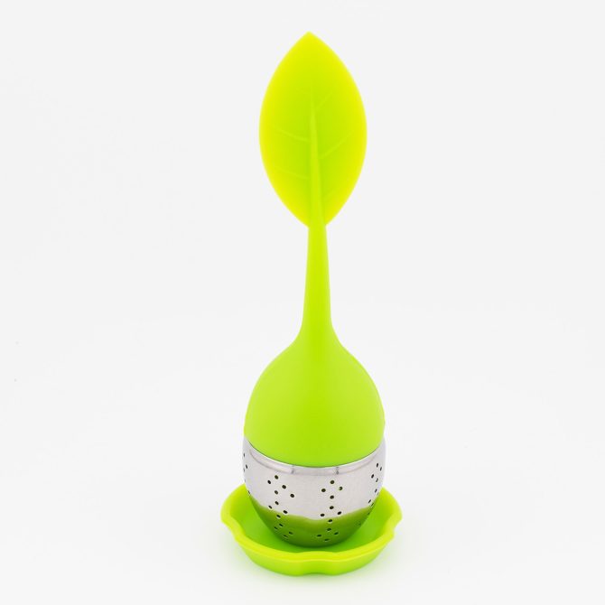 1pc Tea Infuser Silicone Handle Stainless Steel Strainer Drip Tray Included - Loose Tea Steeper - Best Tea Infuser For Loose Leaf Or Herbal Tea - Image 79