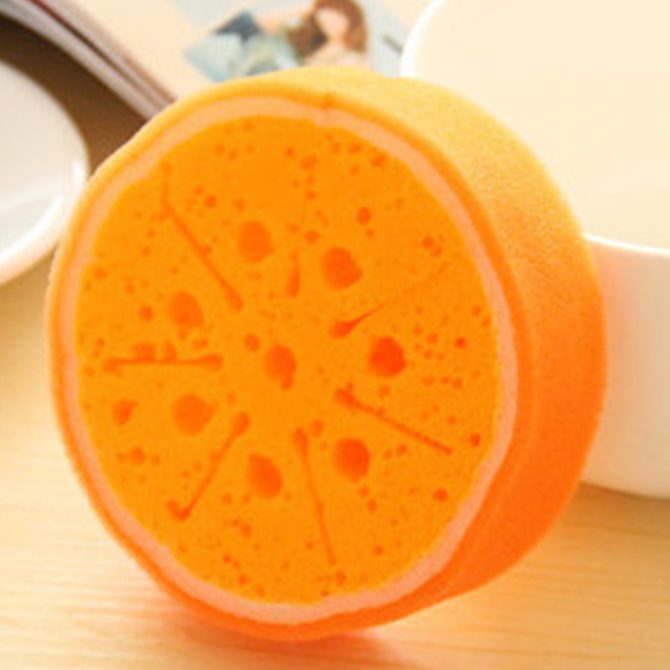 Dishwashing Sponge Kitchen Supplies Tools Cute Fruit Shape Clean Stains Removing Kit Useful Things For Home Cleaning Accessories - Image 19