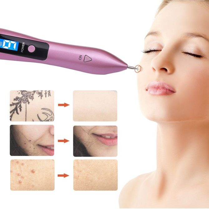 9 Level LCD Face Skin Dark Spot Remover Mole Tattoo Removal Laser Plasma Pen Machine Facial Freckle Tag Wart Removal Beauty Care - Image 5