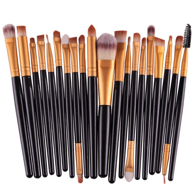 20Pcs Makeup Brushes Set Professional Plastic Handle Soft Synthetic Hair Powder Foundation Eyeshadow Make Up Brushes Cosmetics - Image 57
