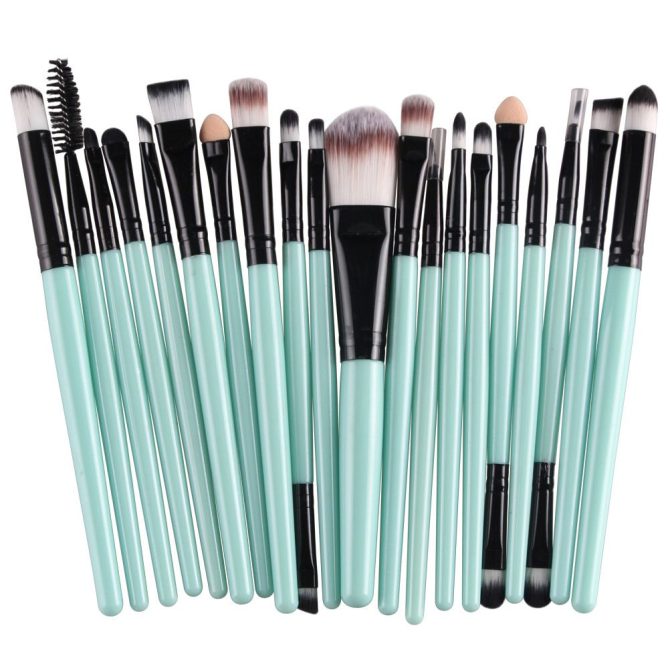 20Pcs Makeup Brushes Set Professional Plastic Handle Soft Synthetic Hair Powder Foundation Eyeshadow Make Up Brushes Cosmetics - Image 18