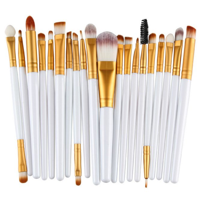 20Pcs Makeup Brushes Set Professional Plastic Handle Soft Synthetic Hair Powder Foundation Eyeshadow Make Up Brushes Cosmetics - Image 21