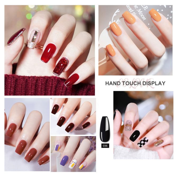 Nail Kit 8ml Gel Nail Polish with 6/54W UV LED Nail Lamp Semi-Permanent UV Varnish Soaked Gel Nail Polish Nail Starter Kit - Image 26