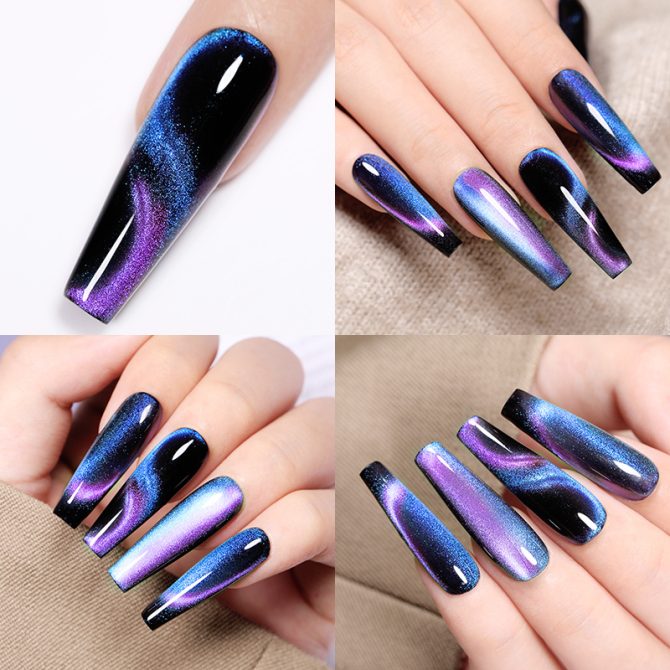 LILYCUTE 7ml 9D Cat Magnetic Gel Nail Polish Laser Magnet Semi Permanent Soak Off UV LED Manicure For Nail Art Gel Varnish - Image 3