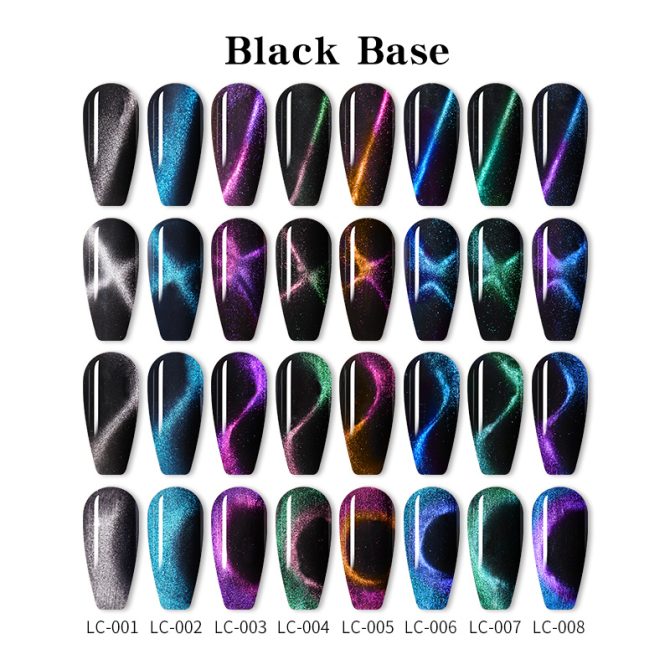 LILYCUTE 7ml 9D Cat Magnetic Gel Nail Polish Laser Magnet Semi Permanent Soak Off UV LED Manicure For Nail Art Gel Varnish - Image 4