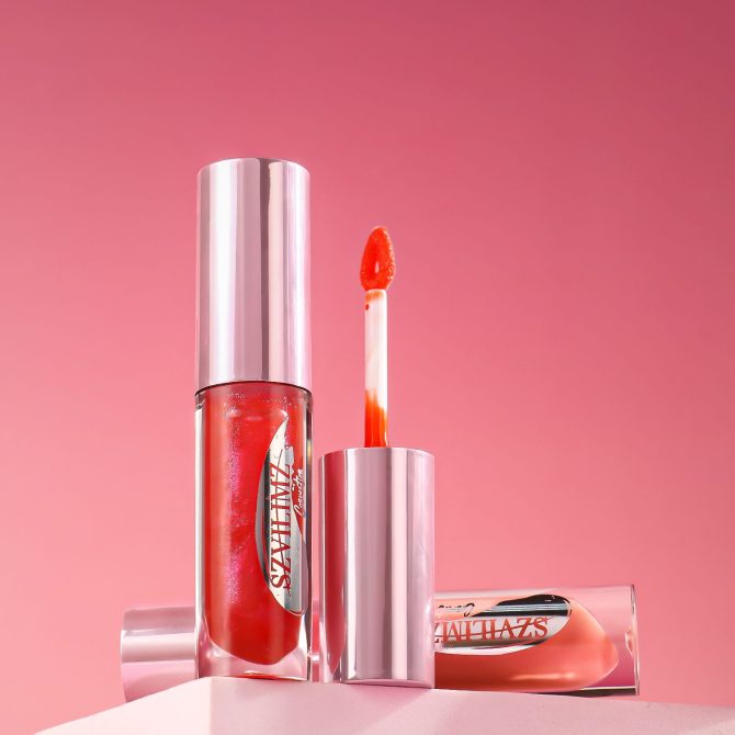 Szvilimz Waterproof Lip Gloss Pink Cover Shimmer Lip Gloss Wholesale - Image 54
