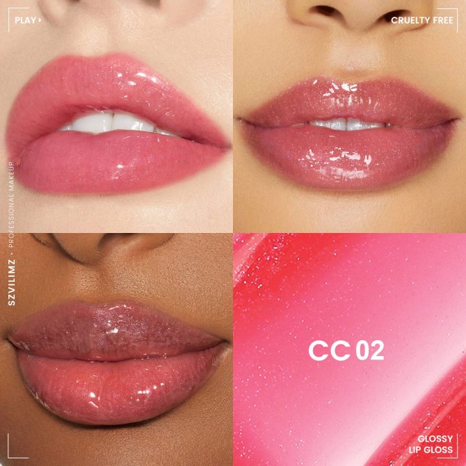 Szvilimz Waterproof Lip Gloss Pink Cover Shimmer Lip Gloss Wholesale - Image 49