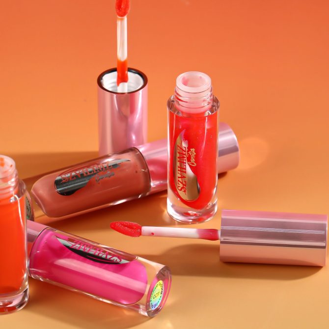 Szvilimz Waterproof Lip Gloss Pink Cover Shimmer Lip Gloss Wholesale - Image 57