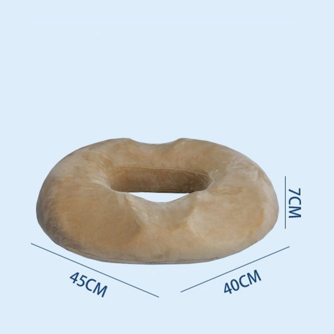 Pillow for Tailbone Pain Relief Cushion;  Hemorrhoid Pillows for Sitting for man ;   Butt Seat Cushion;  Back;  Coccyx;  Sciatica;  Post Natal;  After Surgery Support Pad - Image 7