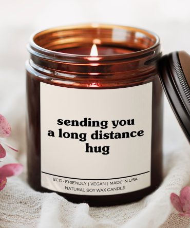 Sending You A Long Distance Hug Candle