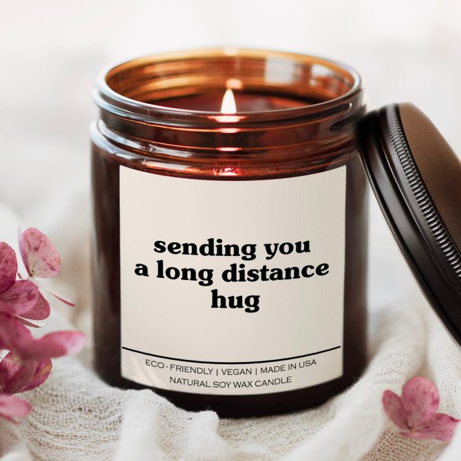 Sending You A Long Distance Hug Candle - Image 9