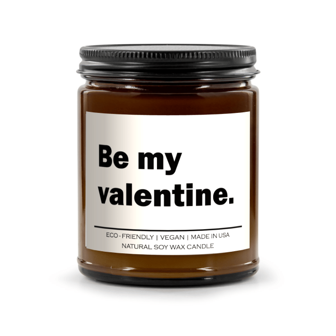 Be my valentine Candle - Image 4