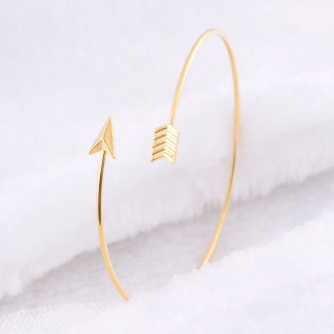 Punk Arrow Wrap Cuff Bracelets For Women Sample - Image 2