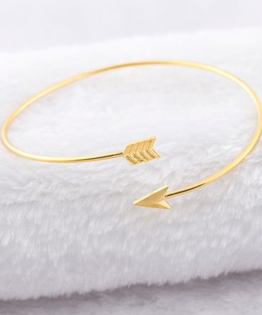 Punk Arrow Wrap Cuff Bracelets For Women Sample