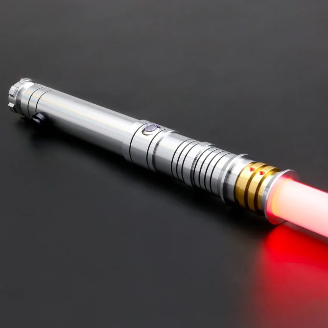 TXQSABER Smooth Swing Lightsaber Metal Hilt Heavy Dueling 12 Colors Changing Blaster Cosplay Bluetooth Laser Sword Kids Toys