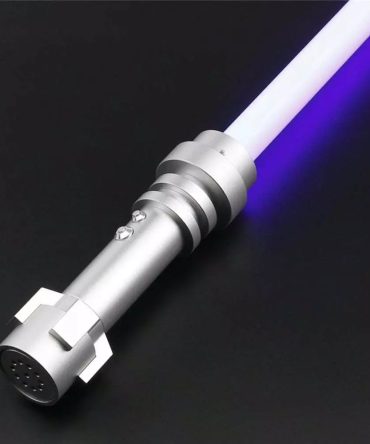 TXQSABER Mini Brick Smooth Swing Lightsaber Heavy Dueling1 Inch High Quality Blade Metal Hilt Cosplay Jedi Laser Sword Kids Toys