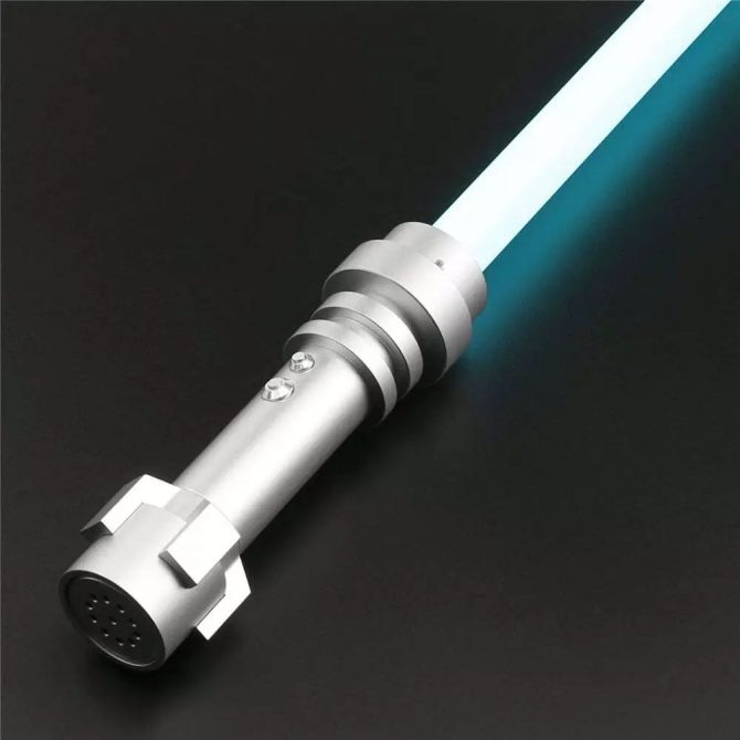 TXQSABER Mini Brick Smooth Swing Lightsaber Heavy Dueling1 Inch High Quality Blade Metal Hilt Cosplay Jedi Laser Sword Kids Toys - Image 5