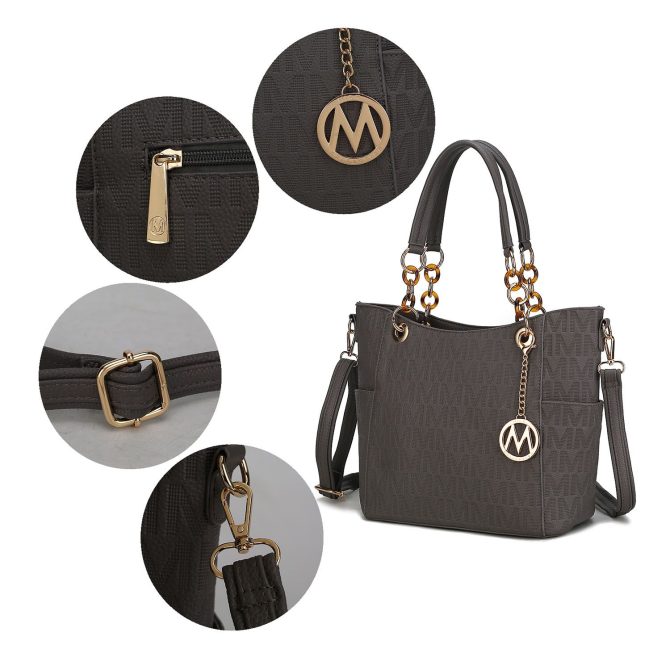 MKF Collection Rylee Vegan Leather Women Tote Handbag by Mia k - Image 28