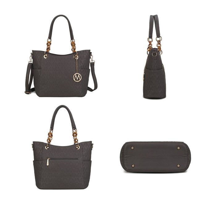 MKF Collection Rylee Vegan Leather Women Tote Handbag by Mia k - Image 29
