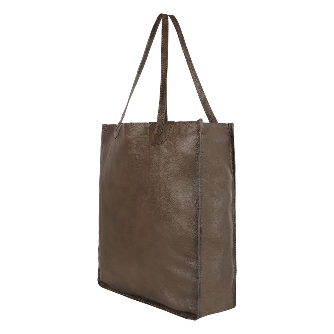 Tate Sustainable Leather Tote Bag - Image 4