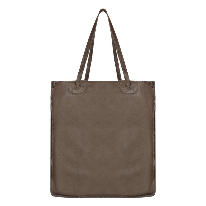 Tate Sustainable Leather Tote Bag - Image 5