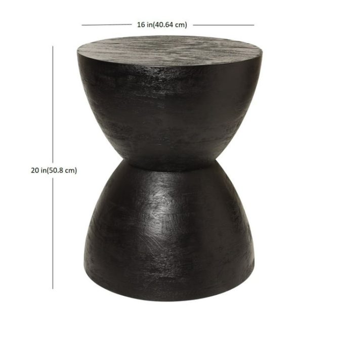 Hourglass-Shaped Side Table - Image 8