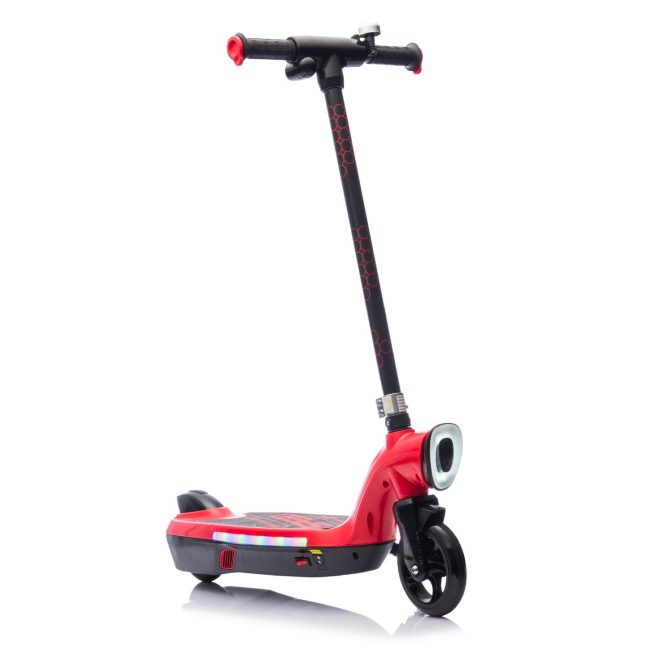 Kids Ride On Electric Scooter With Kickstand,Scooter Bell,Faster Speed And Longer Usage Time,Rear Brake,Wider Pedal,Non-Slip Handle,Colorful LED Lights,5.59-6.84 MPH For Kids 6+. - Image 11