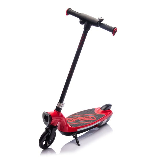Kids Ride On Electric Scooter With Kickstand,Scooter Bell,Faster Speed And Longer Usage Time,Rear Brake,Wider Pedal,Non-Slip Handle,Colorful LED Lights,5.59-6.84 MPH For Kids 6+. - Image 5
