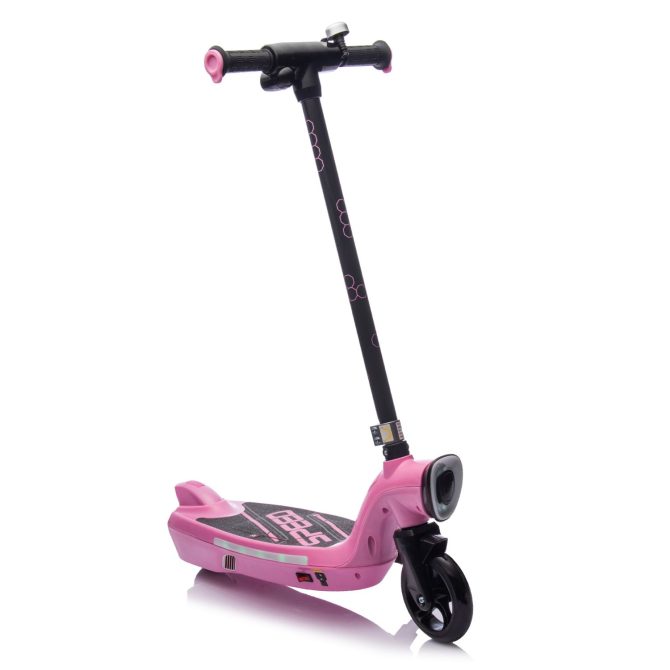 Kids Ride On Electric Scooter With Kickstand,Scooter Bell,Faster Speed And Longer Usage Time,Rear Brake,Wider Pedal,Non-Slip Handle,Colorful LED Lights,5.59-6.84 MPH For Kids 6+. - Image 11