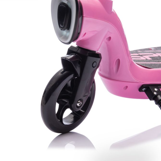 Kids Ride On Electric Scooter With Kickstand,Scooter Bell,Faster Speed And Longer Usage Time,Rear Brake,Wider Pedal,Non-Slip Handle,Colorful LED Lights,5.59-6.84 MPH For Kids 6+. - Image 15