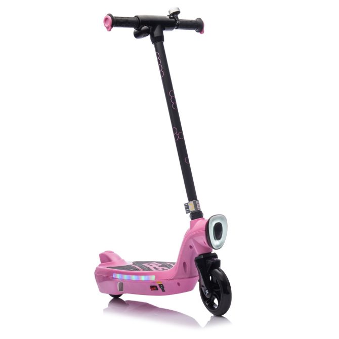 Kids Ride On Electric Scooter With Kickstand,Scooter Bell,Faster Speed And Longer Usage Time,Rear Brake,Wider Pedal,Non-Slip Handle,Colorful LED Lights,5.59-6.84 MPH For Kids 6+. - Image 10