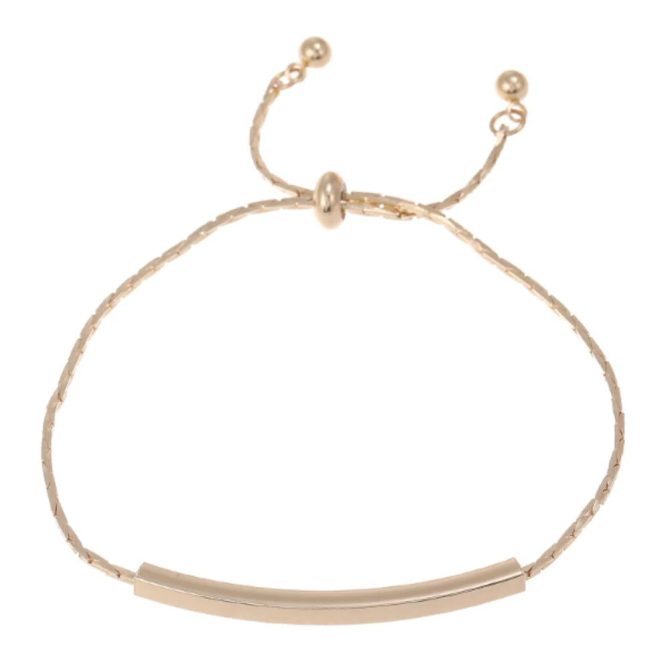 Womens Knot Style Bracelet With A Bar - Image 3