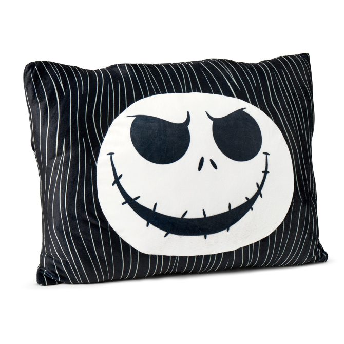 Disney Nightmare Before Christmas Jump Scare Silk Touch Throw Blanket with Plush Pocket Pillow - Image 5