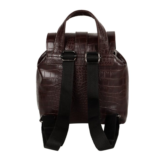 Katy Croc Print Mini Backpack - Image 5