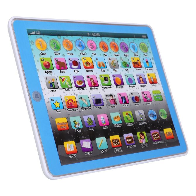 Kid Baby Toddler Tablet Toy Educational Learning Study Tablet Pad Gift for Aged 2 3 4 5 6 7 Girls Boys - Image 5