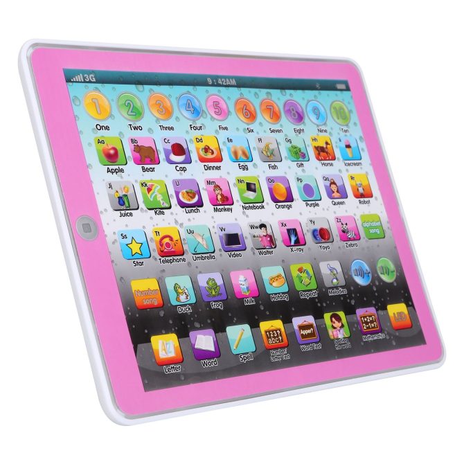 Kid Baby Toddler Tablet Toy Educational Learning Study Tablet Pad Gift for Aged 2 3 4 5 6 7 Girls Boys - Image 13