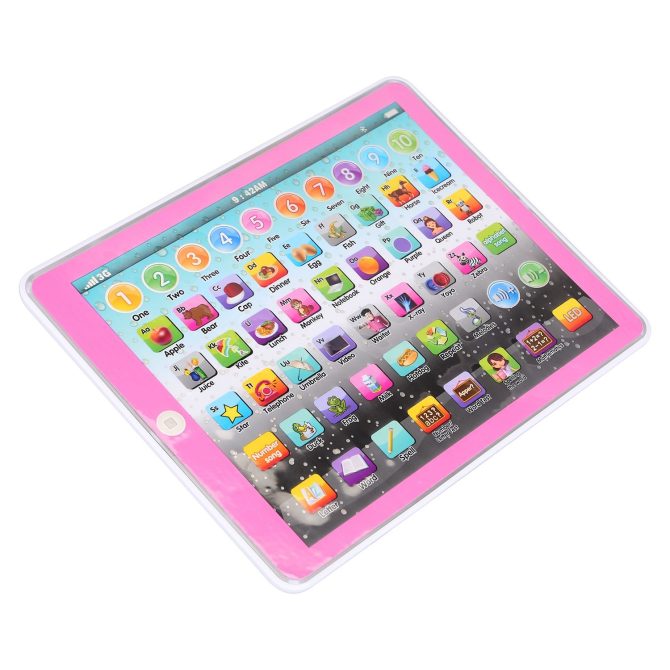 Kid Baby Toddler Tablet Toy Educational Learning Study Tablet Pad Gift for Aged 2 3 4 5 6 7 Girls Boys - Image 14