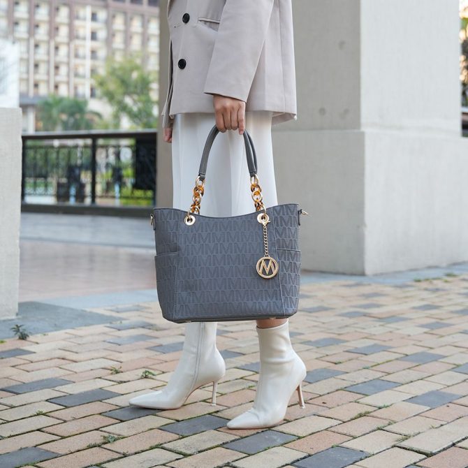 MKF Collection Rylee Vegan Leather Women Tote Handbag by Mia k - Image 50