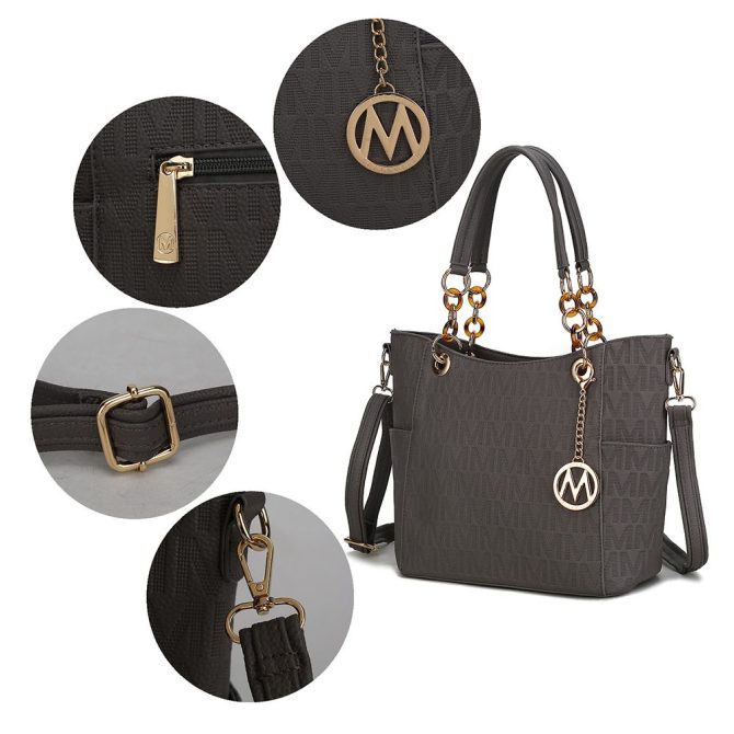 MKF Collection Rylee Vegan Leather Women Tote Handbag by Mia k - Image 75
