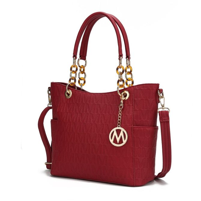 MKF Collection Rylee Vegan Leather Women Tote Handbag by Mia k - Image 43