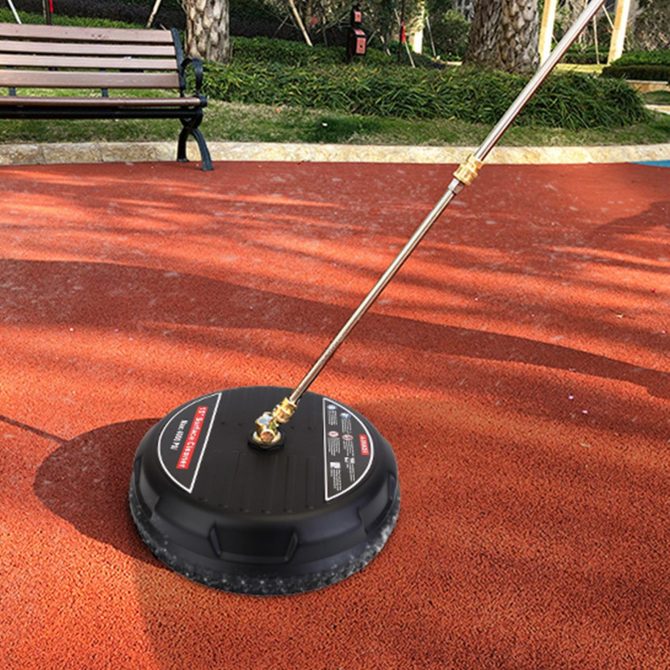 15in High Pressure Flat Surface Cleaner 4000PSI Disc Power Washer Broom - Image 9