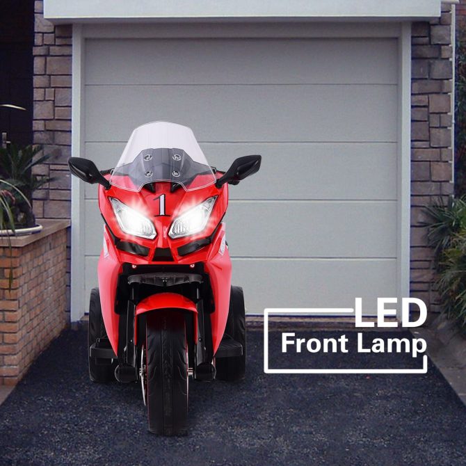 TAMCO 12V Kids Electric motorcycle ,ride on motorcycle,Three lighting wheels Kids electric toys BoysGirls Motorcycle, Children Battery Motor Bikes Rechargeable 3 Wheels Ride on Electric Motorcycle - Image 4