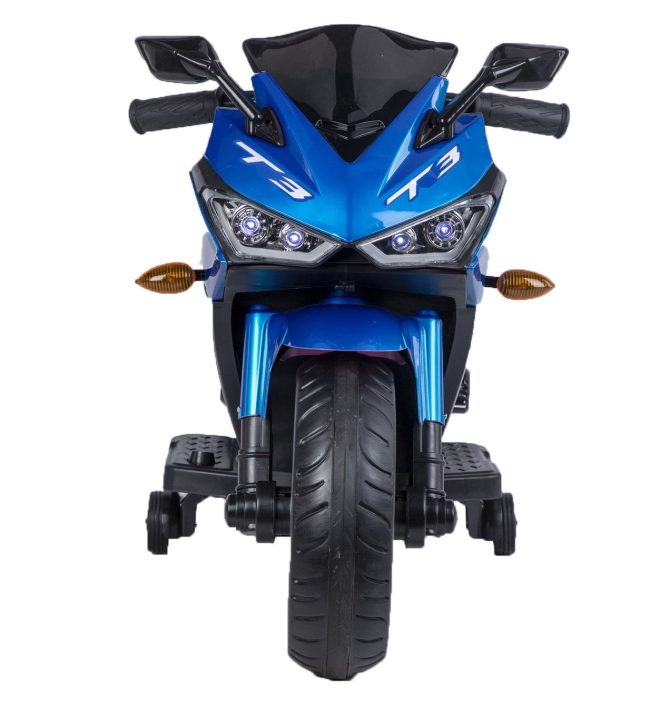 kids motorcycle,Tamco 12V motorcycle for kids 3 4 5 6 years Boys Girls 12v7ah kids motorcycle ride on toy with Training Wheels/manual throttle/ drive by hand /Lightting wheels - Image 4